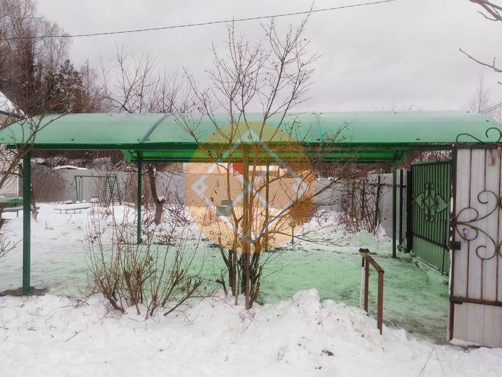 сварной зеленый навес для дачи