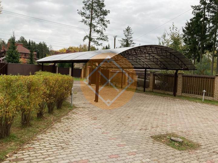 навес для загородного дома