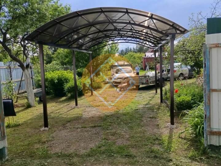 навес арочного типа
